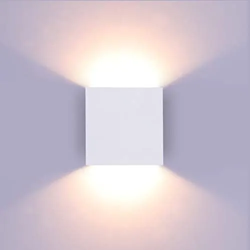 Homefire LED Wandleuchte 7W – Modernes Design, Warmweiß 3000K, Dimmbar, Für Wohnzimmer, Flur, Schlafzimmer