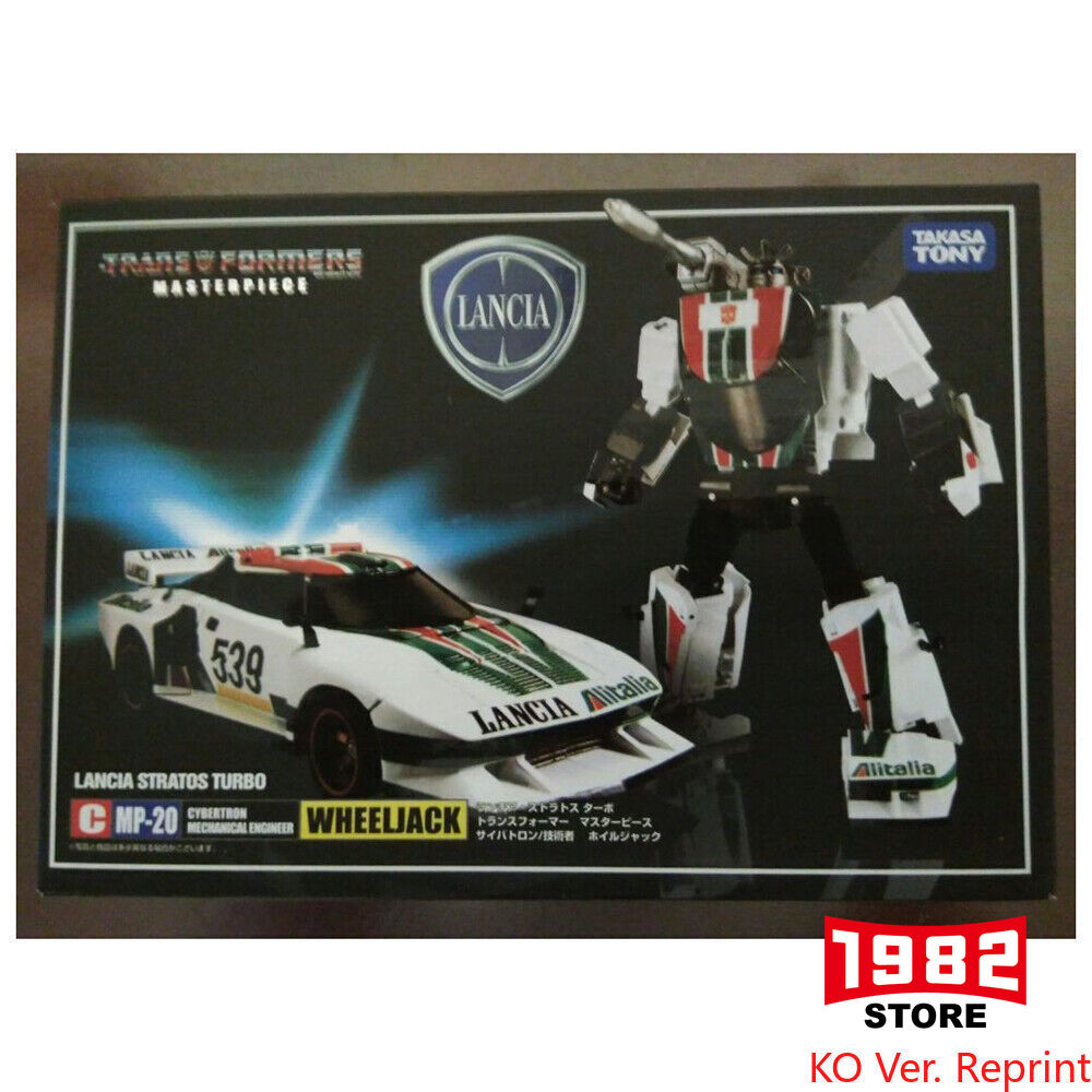 Transformers  MASTERPIEGE MP-20 MP20 WHEELJACK LANCIA STRATOS TURBO Figures KO ver