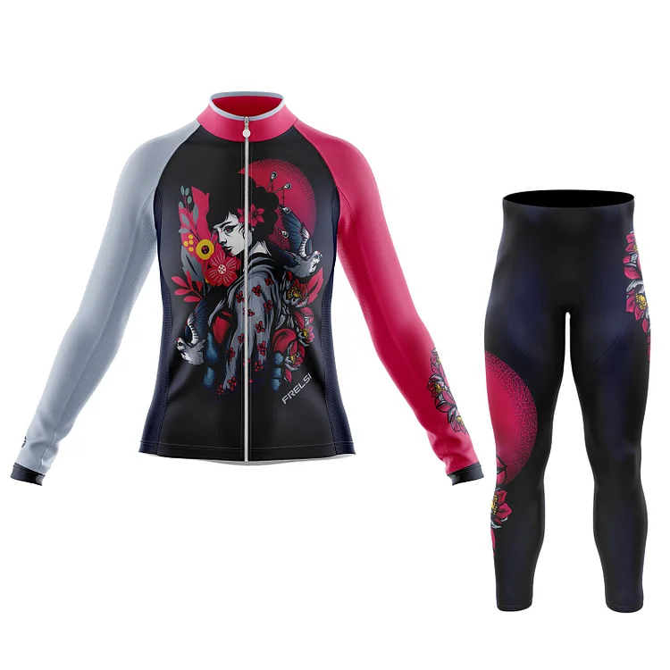 Girl in Wilderness | Women's Long Sleeve Cycling Set