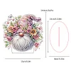 [Stock limit&eacute; - Bricolage 5D]Ornement de bureau de gnome de printemps-simple c&ocirc;t&eacute; perceuse-diamant