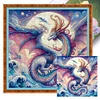 (Multi-Style) Dragon-11CT Stamped Cross Stitch 50*50cm tapestrymarket