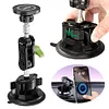 Magnetic Car Phone Holder 360 Rotation Metal Phone Holder for Car/Gym//Shower