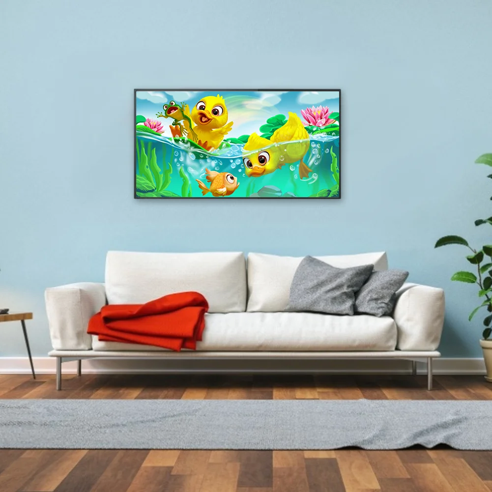 Diamond Painting - Full Round Drill - Duck(60*30cm)