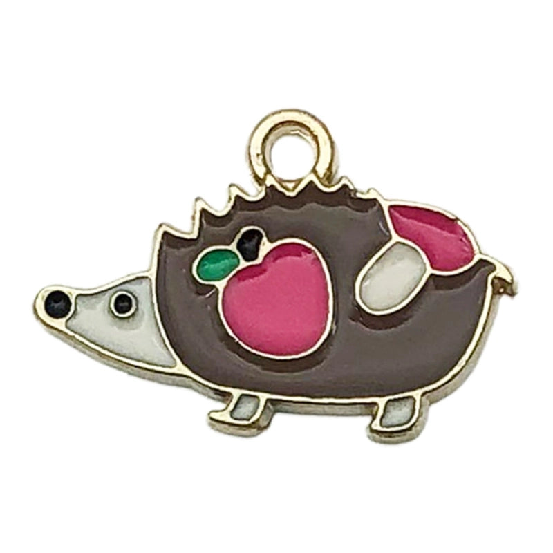 20 PCS/Package 19x18mm 19x22mm 23x14mm Alloy Animal Pumpkin Mushroom Pendant Jewelry Accessories