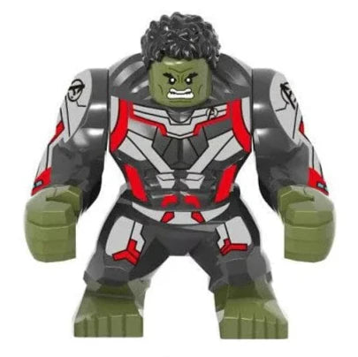 Hulk (Quantum Realm Suit) Custom Marvel Superhero Large Minifigure Minifigure Bricks monstertoys