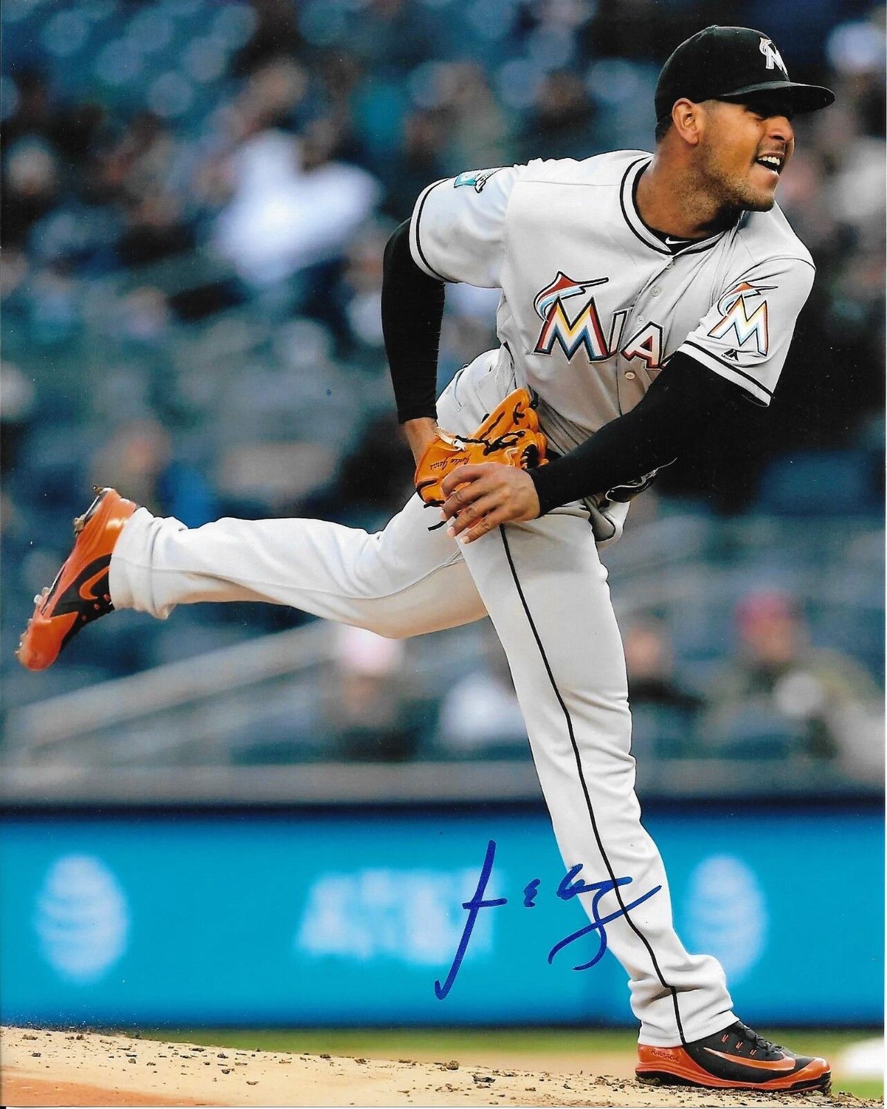 JARLIN GARCIA signed autographed MIAMI MARLINS 8x10 Photo Poster painting w/COA