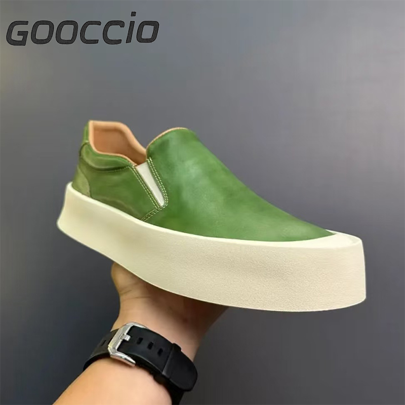 BC180 Cowhide Casual Shoes/Loafer Shoes For Men  GOOCCIO   