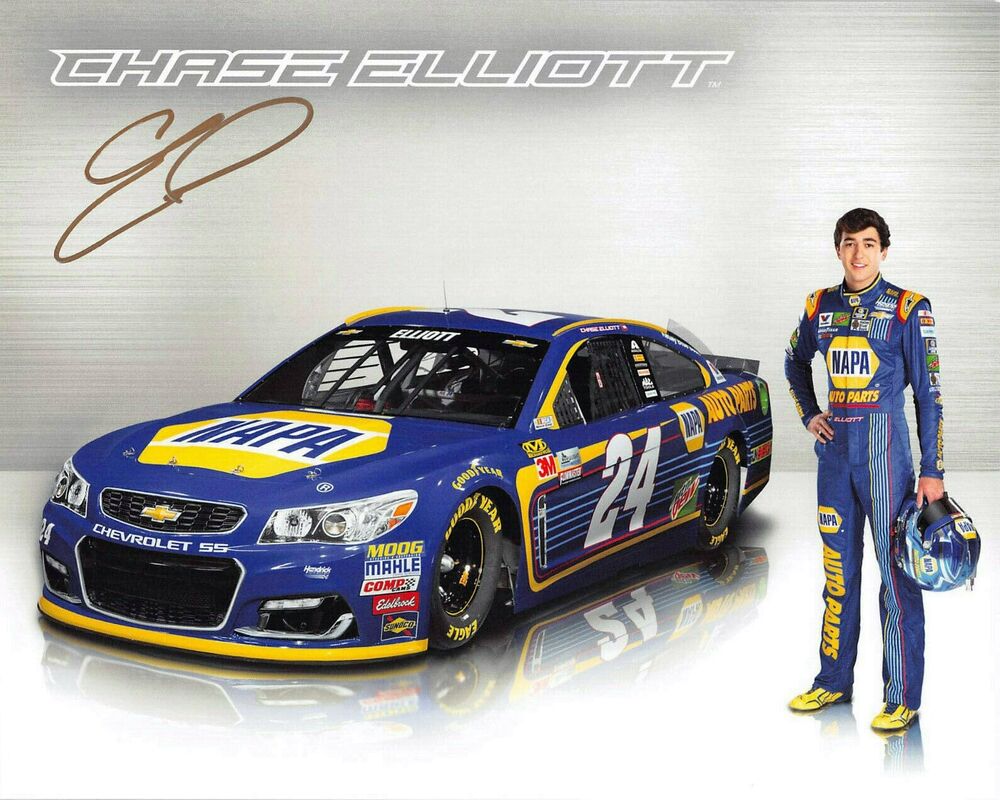 Chase Elliott Signed 8x10 Autographed Photo Poster painting reprint