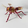 3D Metal Puzzles for Adults Model Kits: DIY to Build Mechanical Wasp Metal Assembly Toy Steel Jigsaw Brain Teaser Puzzle