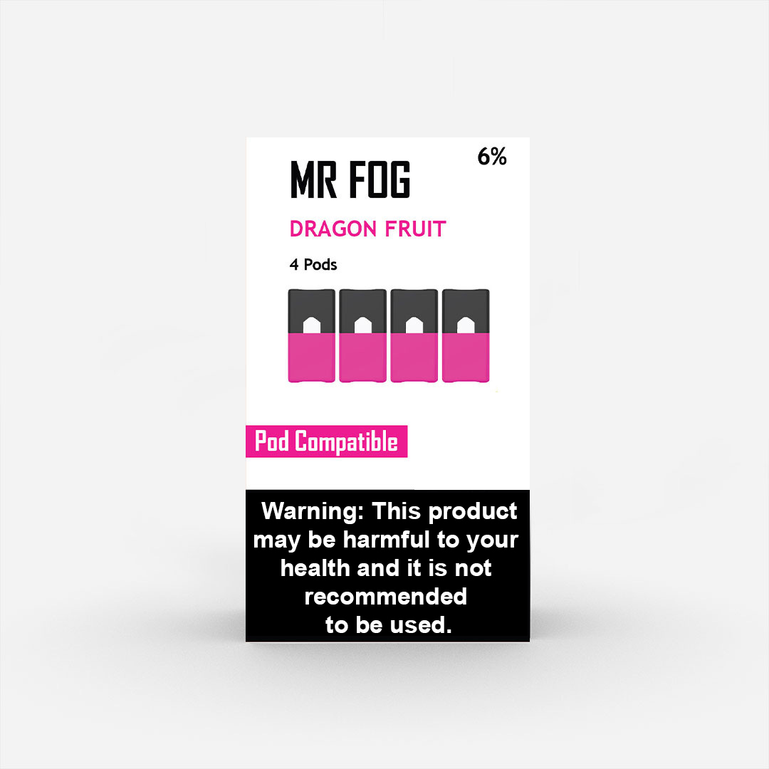MR FOG PODS PACK OF 4 Dragon Fruit