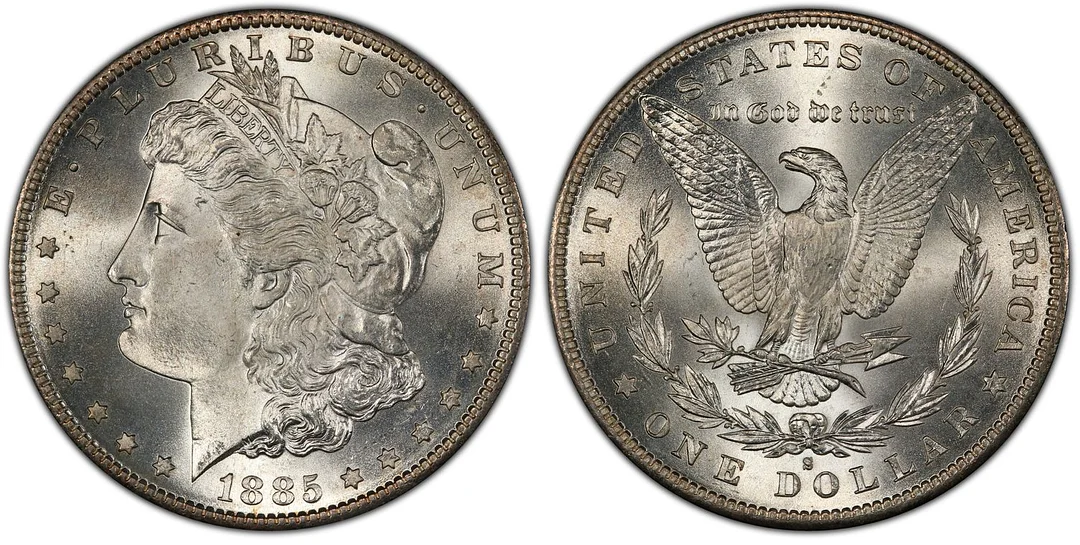 1885-S Morgan Silver Dollar