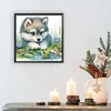 Diamond Painting-DIY Crystal Rhinestone Wolf
