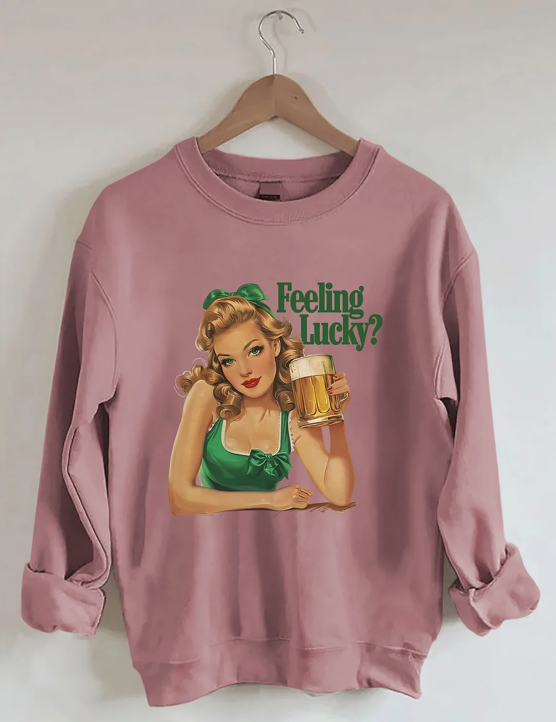 Feeling Lucky St Patrick’s Day Sweatshirt 