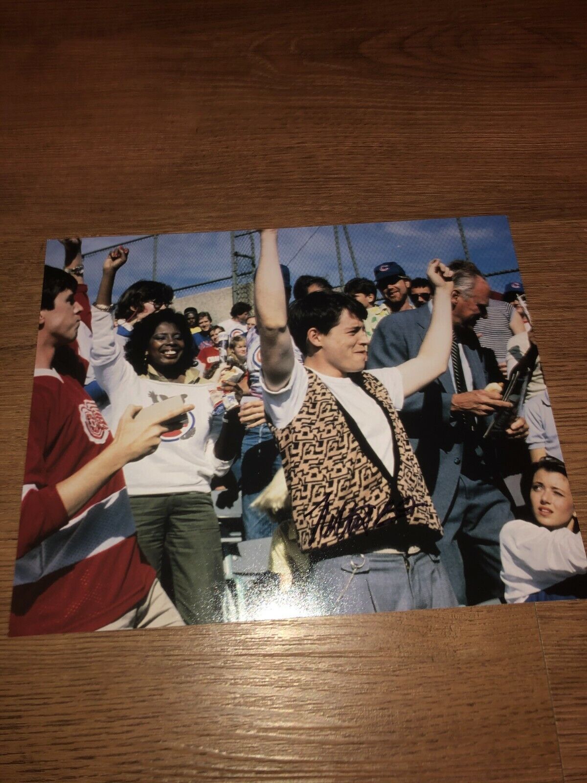 Matthew Broderick Ferris Bueller's Day Off Signed Autographed 8x10 Photo Poster painting COA E1