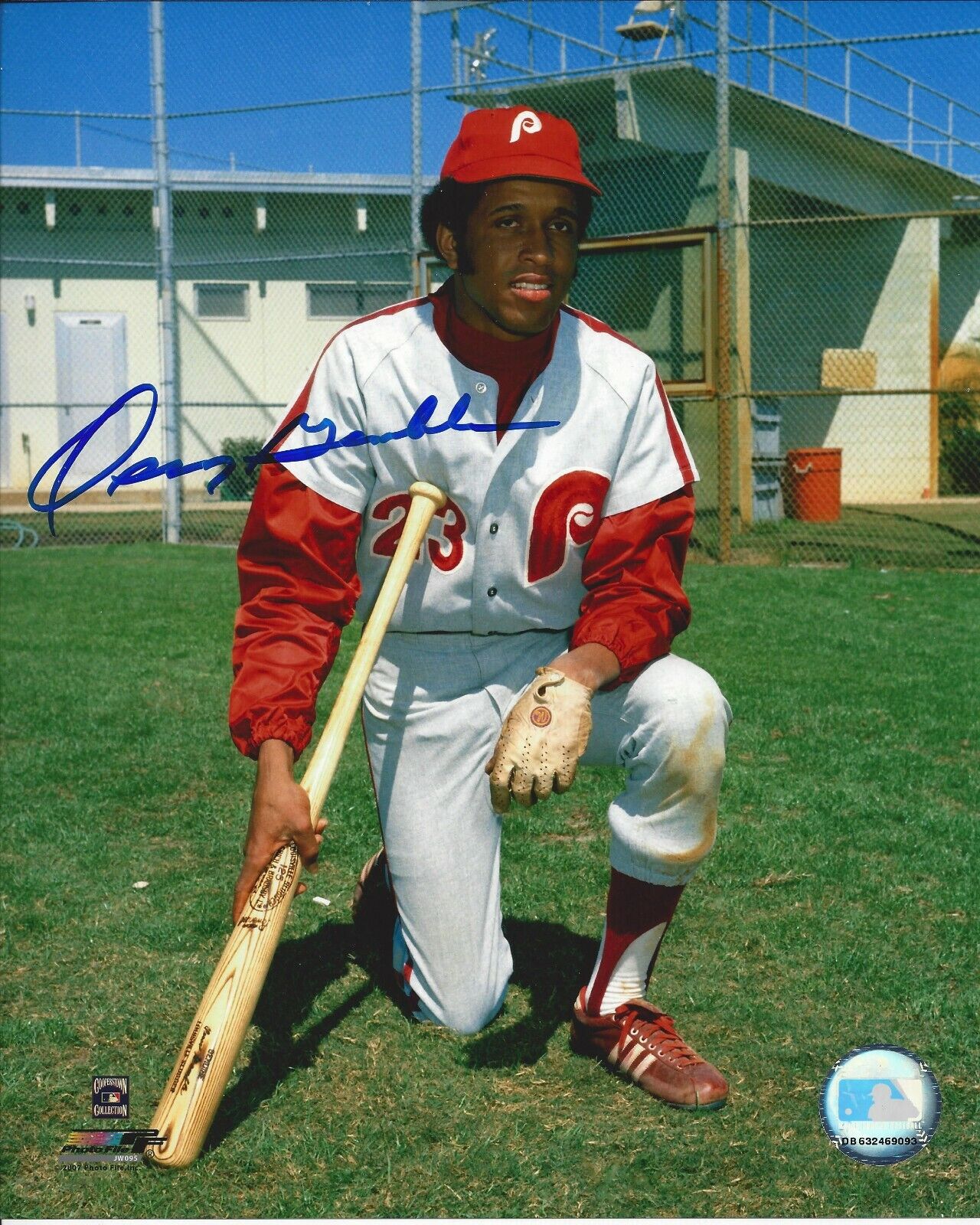 Oscar Gamble Autographed 8x10 Philadelphia PhilliesDeceased #8