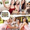 (US Local)Diamond Painting Card Holder Coin Purse Diamond Art Wallet for Women (Mandala)