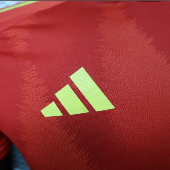 2024 Spain Home Player Version Men's Football T-Shirt Thai Quality