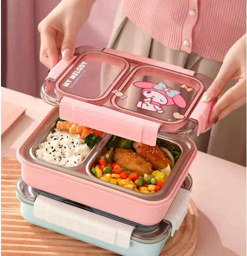 Kawaii Compartments Bento Box