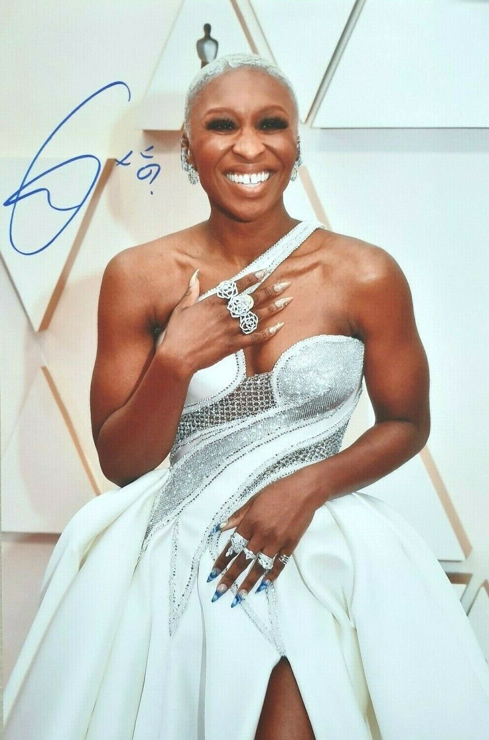 CYNTHIA ERIVO In-Person Signed Autographed Photo Poster painting RACC COA Widows Harriet