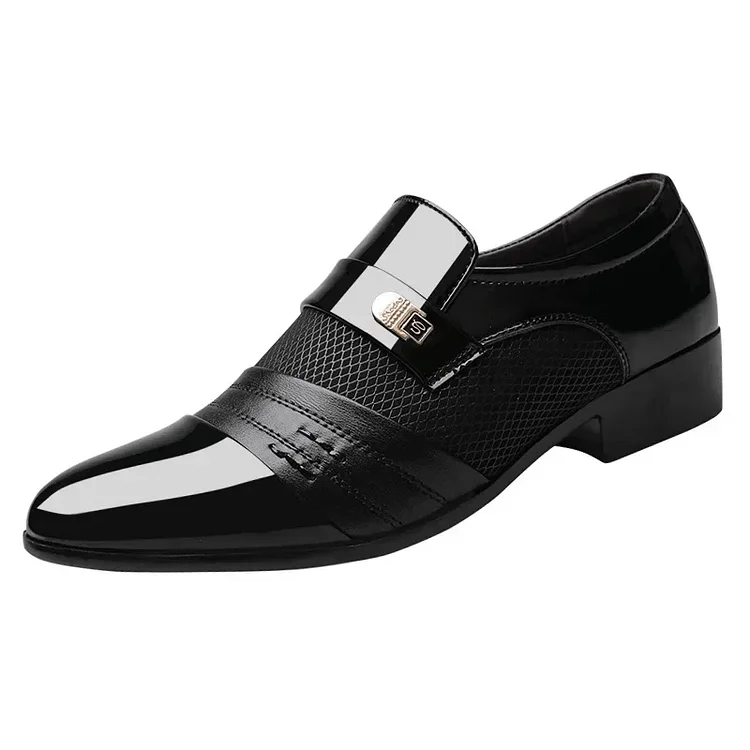 Men Luxury Plus Size Business Leather Dress Shoes