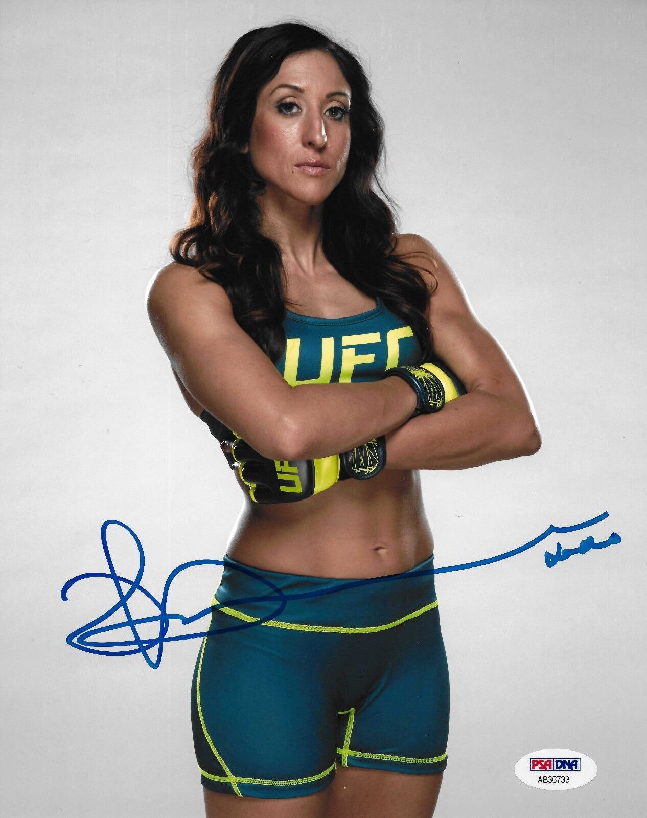 Jessica Penne Signed UFC 8x10 Photo Poster painting PSA/DNA COA TUF 20 Fight Picture Autograph G