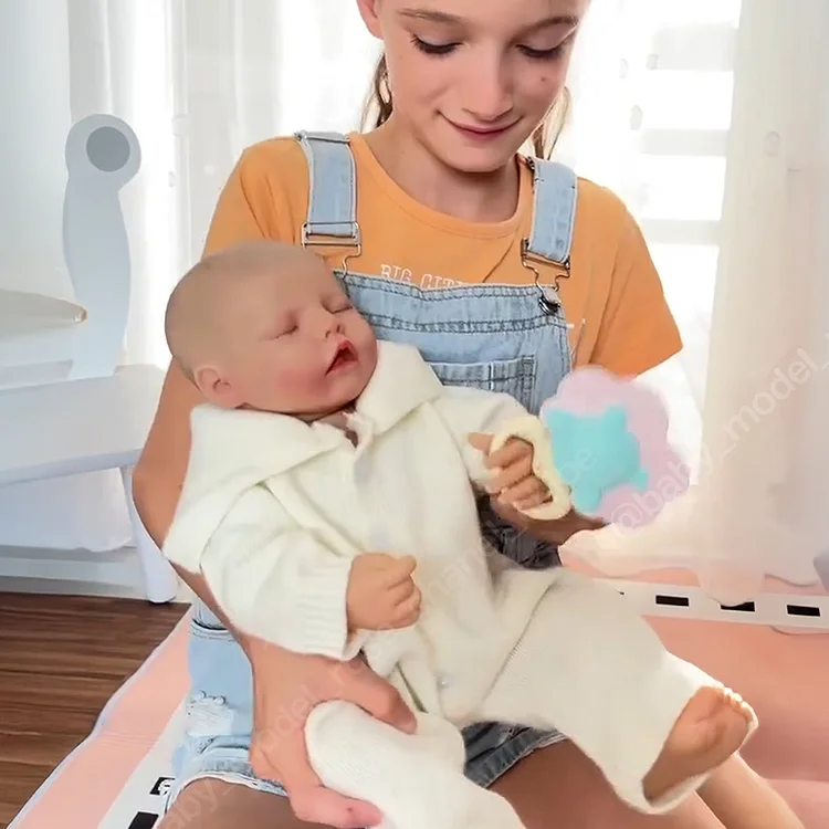 Babeside Sleeping Reborn Baby Twinnie 17" Little Infant Girl Healing of the Heart