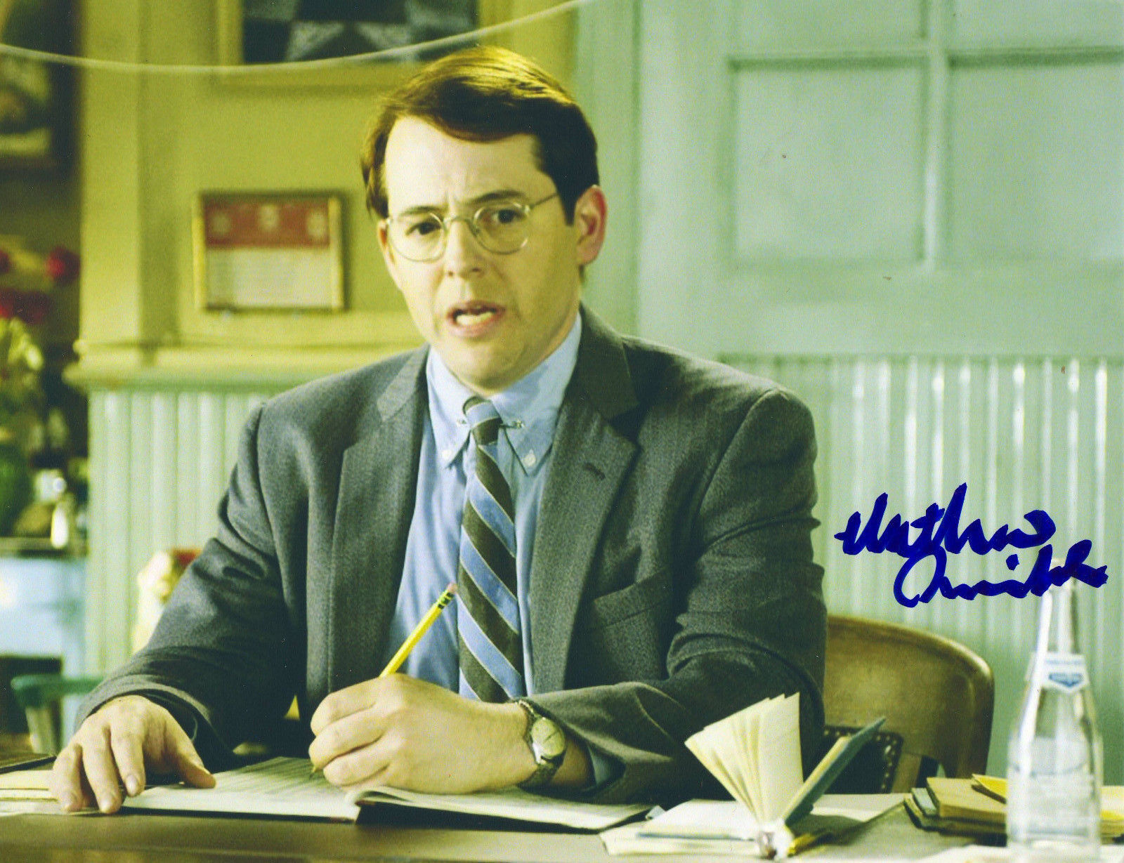 MATTHEW BRODERICK AUTOGRAPH SIGNED PP Photo Poster painting POSTER