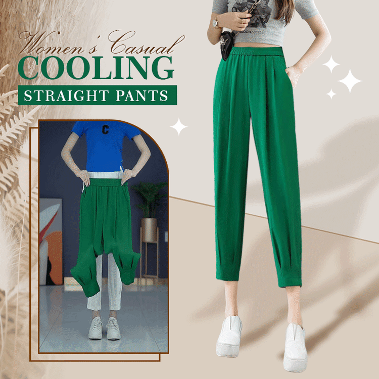 ✨Buy 2 Free Shipping✨Women's Casual Cooling Straight Pants