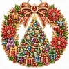DIY Diamond Painting Xmas Hanging Ornament Pendant Acrylic Double Sided Print Decor Kit