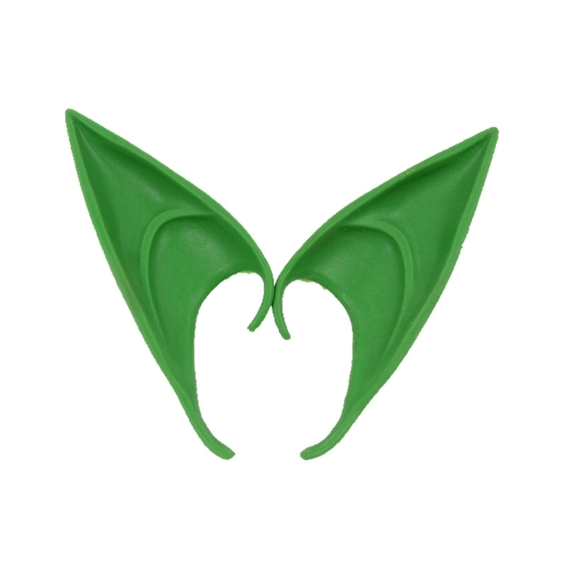 Halloween Elf Ears Party Dress Up Props Latex Elf Tip Simulation Ears Props