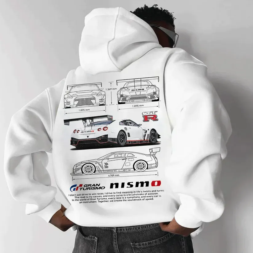 Oversized Racing Hoodie (Unisex)
