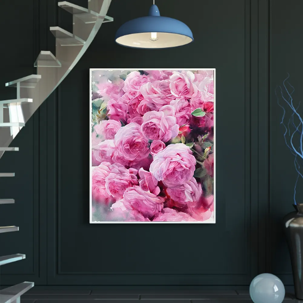 DIY Paint By Number 40*50cm - Garden Rose