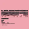 Gradient Side Print PBT Cherry Profile Double Shot Keycap Set