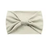 Stylish Plain Colors Elastic Knot Wide Hair Head Bands