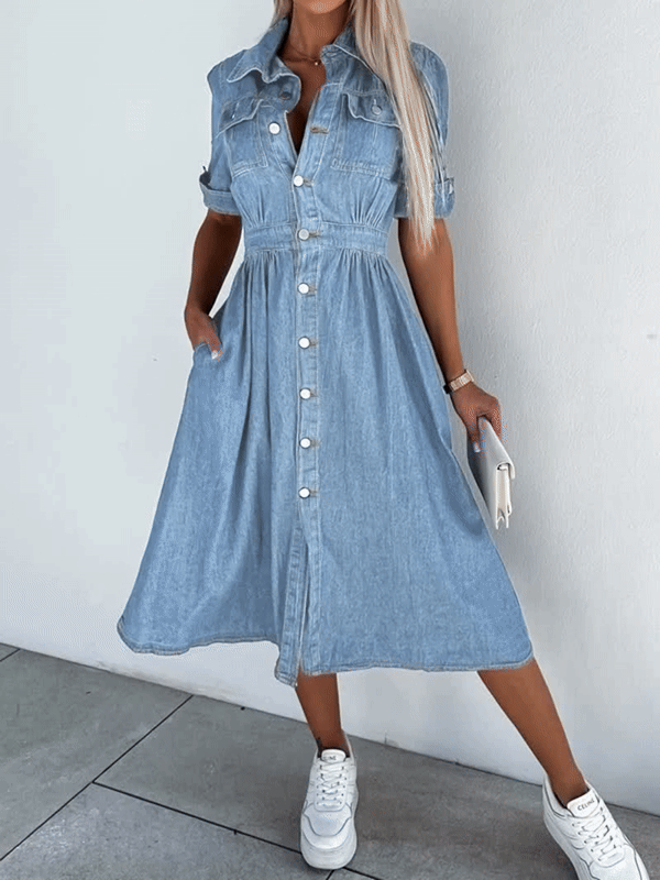 W&W elegance zeitloses midikleid