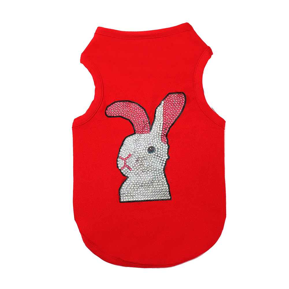 

Rabbit Red Pet Cloth - 5D DIY Craft Accessories, 501 Original