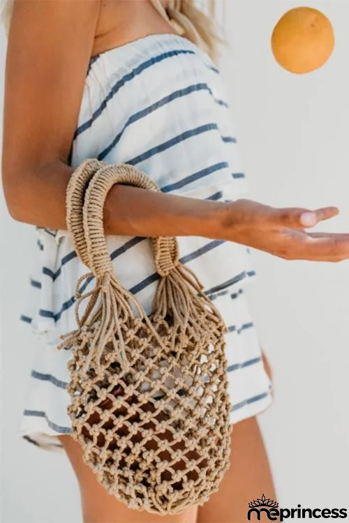 Woven Straw Bag