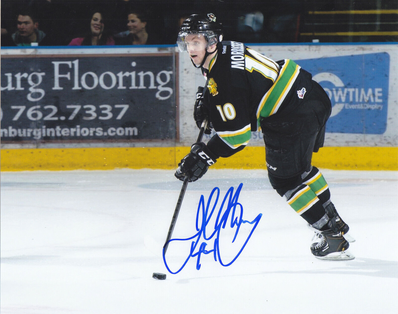 JOSH MORRISSEY SIGNED AUTOGRAPH PRINCE ALBERT RAIDERS 8X10 Photo Poster painting WINNIPEG JETS