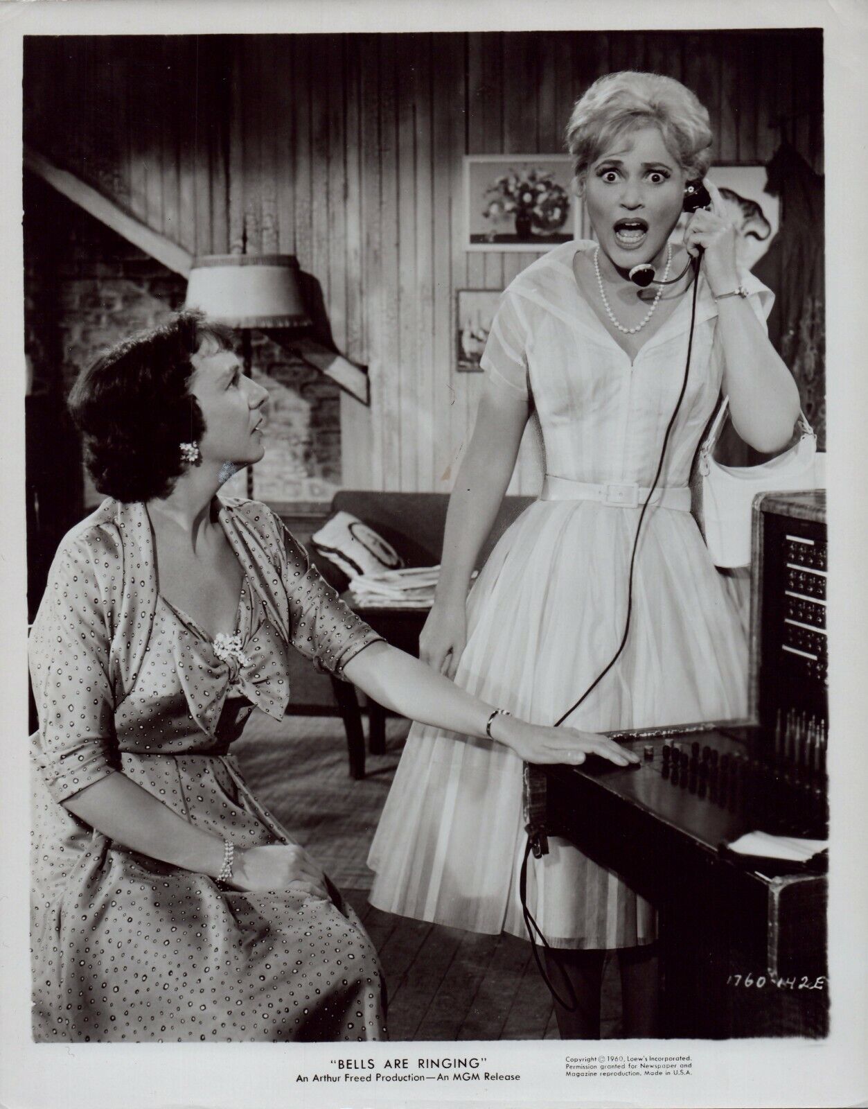 JUDY HOLLIDAY Actress 1960 Movie Vintage Promo 8x10 Photo Poster painting BELLS ARE RINGING