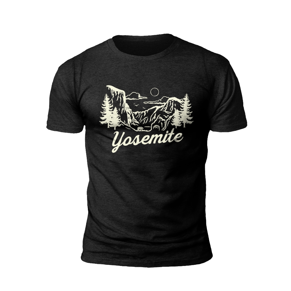 Yosemite's Majesty: Nature's Wonder T-shirt