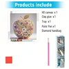 Cristal d&rsquo;Apple en forme sp&eacute;ciale 5d bricolage partiel diamants points kits d&rsquo;art pr&eacute;cieux pour adultes d&eacute;butants d&eacute;coration int&eacute;rieure peintures diam