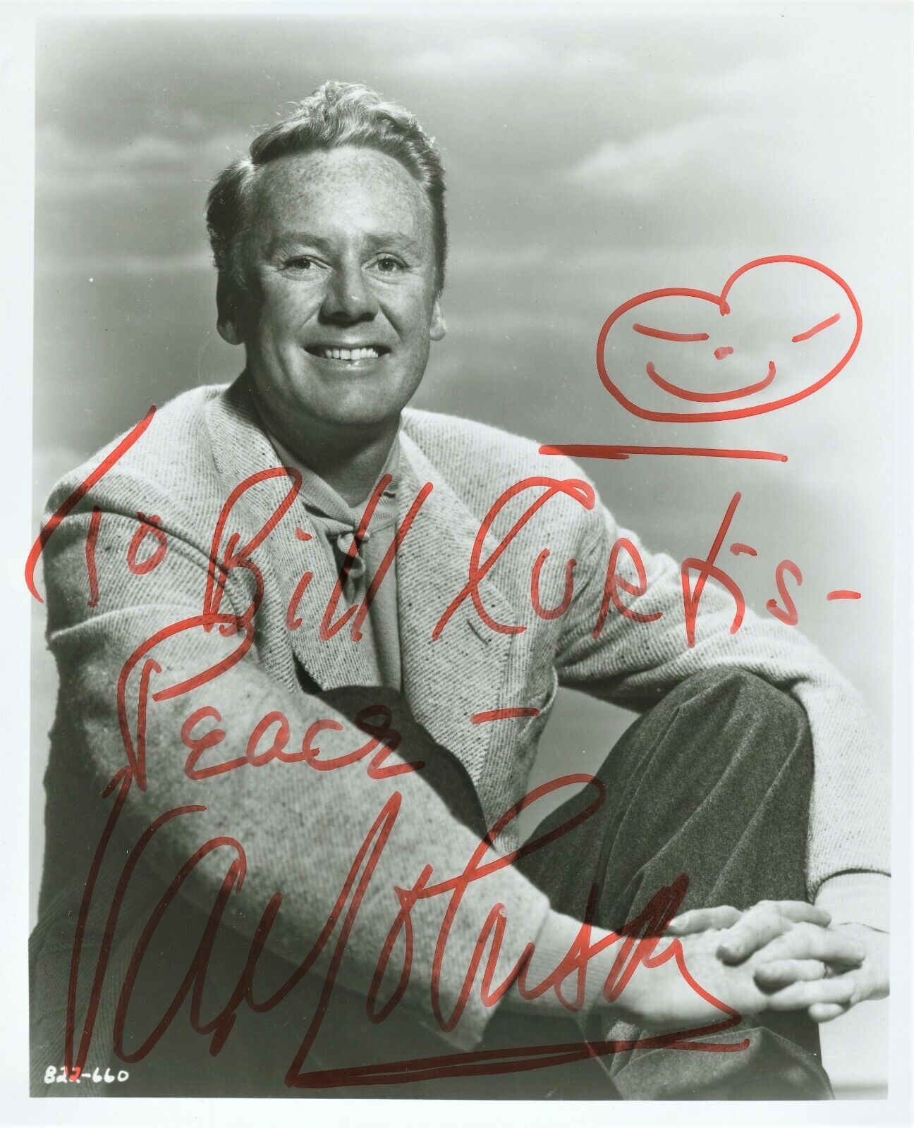 Handsome VAN JOHNSON Signed Photo Poster painting
