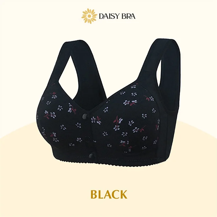 Crosmicopic Daisy Bra - Last day 80% OFF - Comfortable & Convenient Front Button Bra