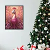 Diamond Painting -DIY Round Drill Ornate Peacock
