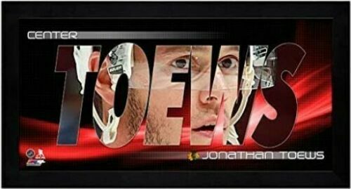 Jonathan Toews Chicago Blackhawks Mini Photo Poster painting (Size: 7 x 13