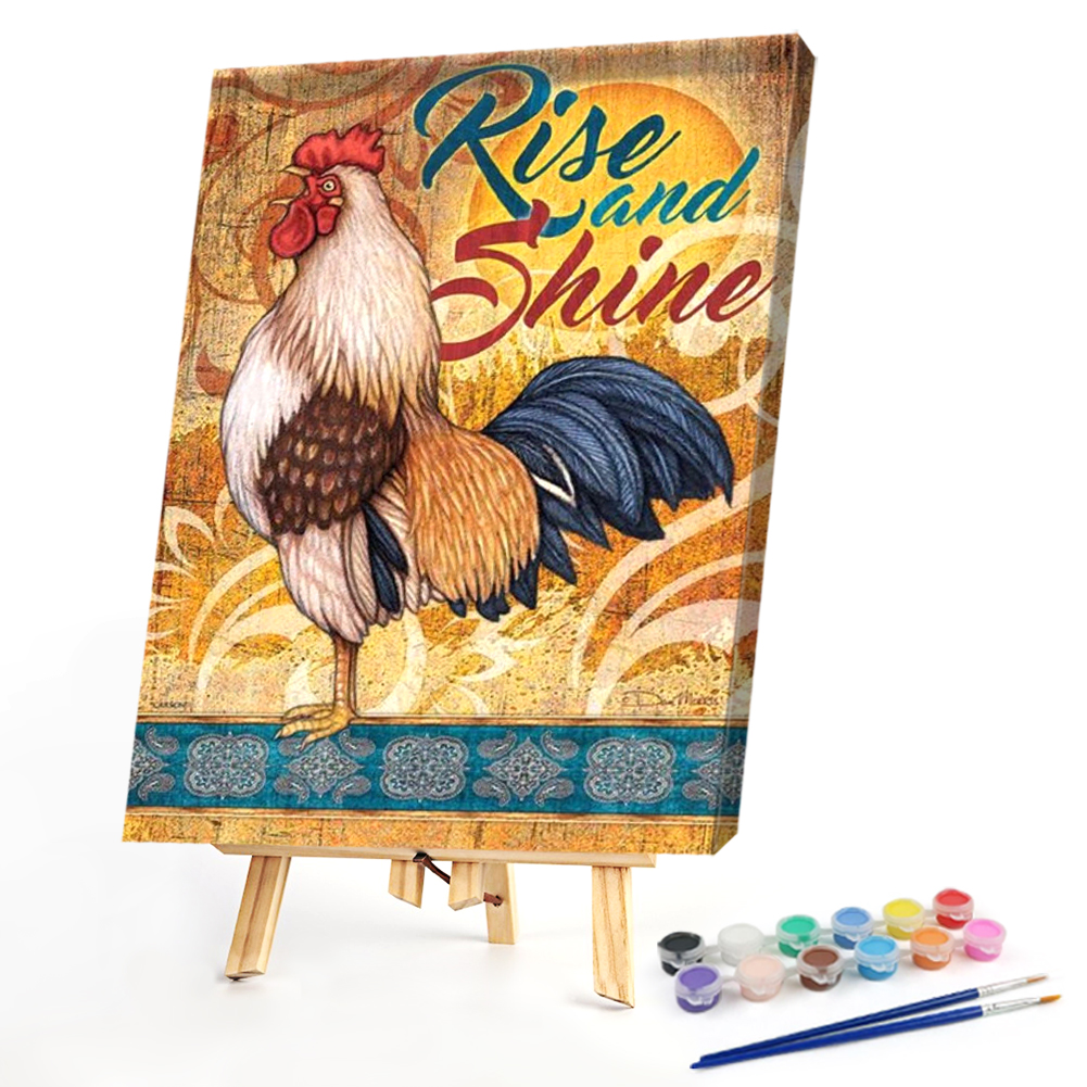 

40*50CM - Paint By Numbers - Chicken, 501 Original