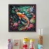 Fish-14CT Stamped Cross Stitch 36*36cm/14.17*14.17in tapestrymarket