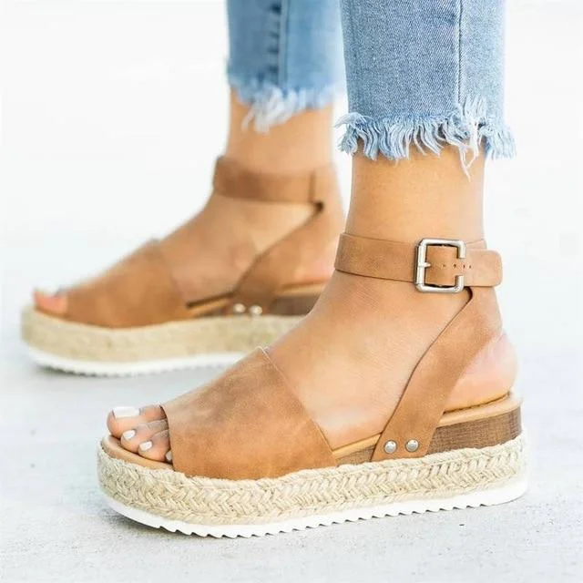 Wedges Shoes For Women High Heels Sandals Summer Flip Flop Platform Sandals