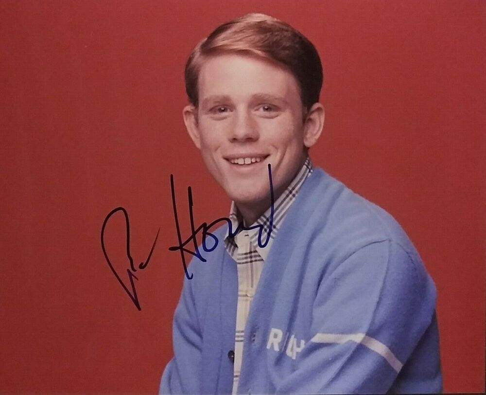 Ron Howard - Happy Days - signed 8x10