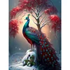 Peinture Au Diamant De Forage Rond Peacock-50 * 60CM (Grande Taille)